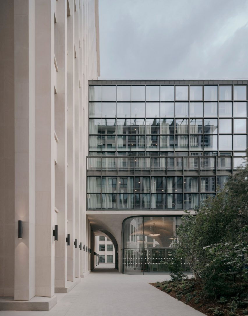 Inner courtyard by David Chipperfield Architects