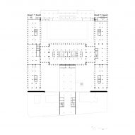 ​​Floor plan of Morland Mixité Capitale by David Chipperfield Architects