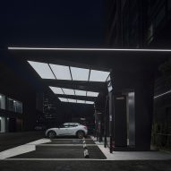Morphosis designs sleek electric vehicle charging stations for Genesis
