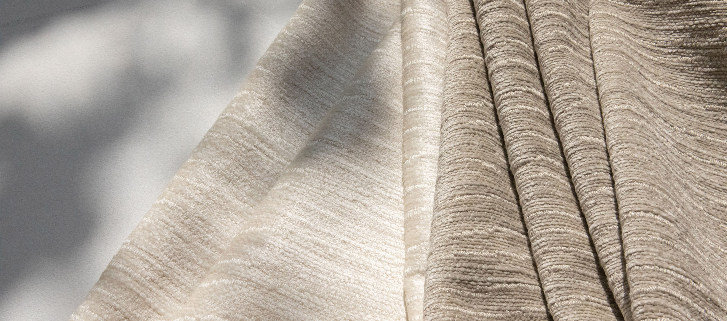 Cream and beige textured Najd fabrics