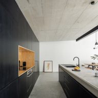 Kitchen of Casa NaMora by Filipe Pina and David Bilo