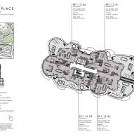 Example floor plan of Prospect Place by Gehry Partners