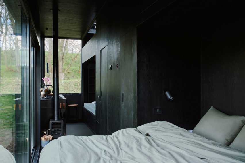 black cabin by Sigurd Larsen 