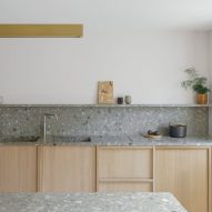 Interior of Stone House by Architecture for London