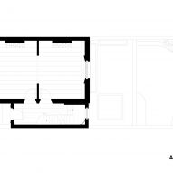 Ground floor plan of Stone House by Architecture for London