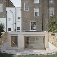 Architecture for London uses stone to give house extension "a sense of permanence"