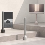 Three models of Totem by Studio Booboon in vertical, landscape and soundbar-only positions
