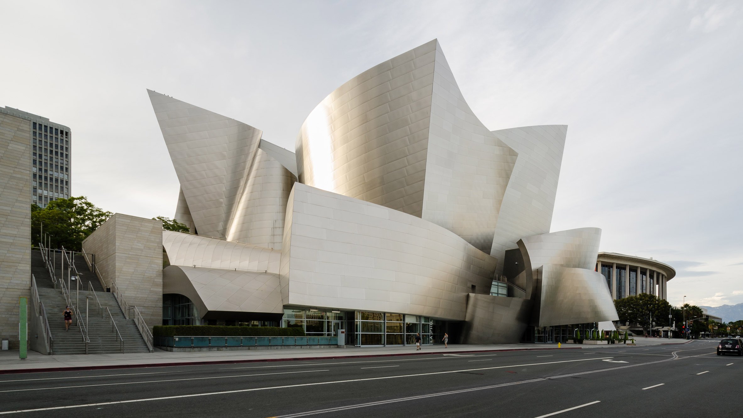 Frank Gehry's Walt Disney Concert Hall is 