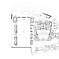 Ground floor plan of Te Pae Convention and Exhibition Centre