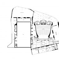 First floor plan of Te Pae Convention and Exhibition Centre