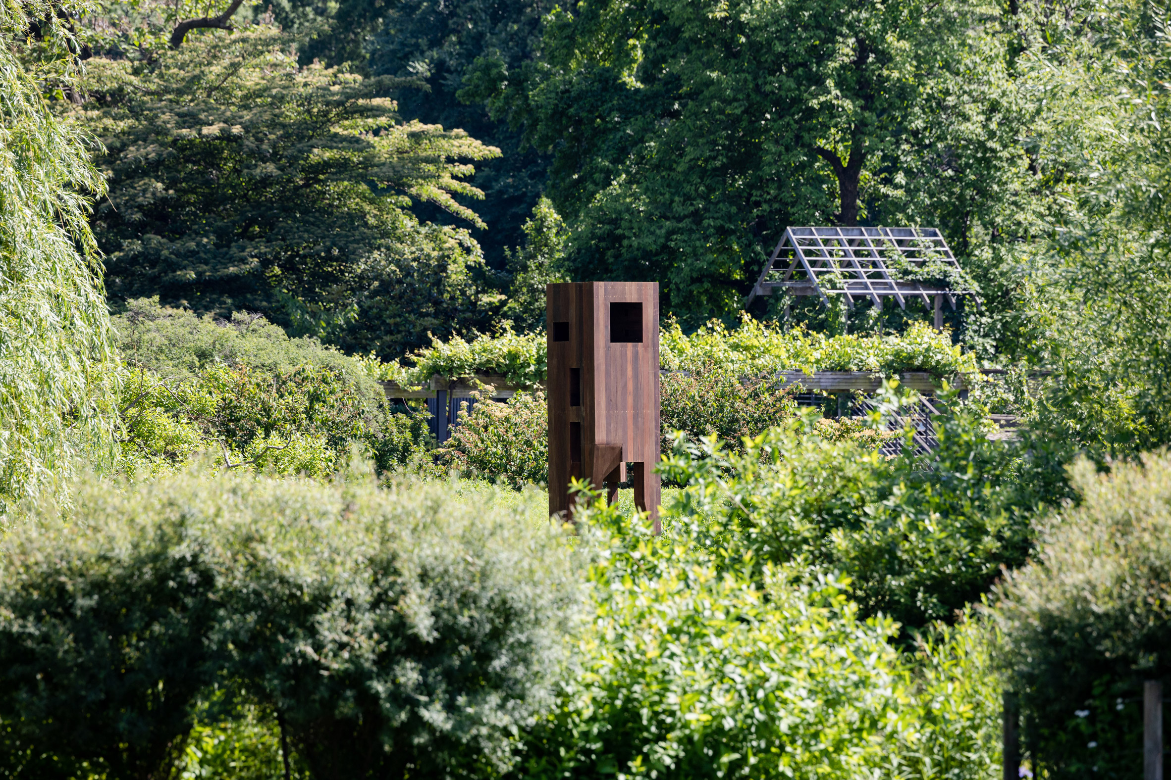 Brooklyn Botanic Garden birdhouses