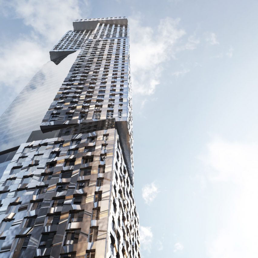 Frank Gehry unveils new visuals of his tallest-ever residential skyscrapers