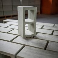 Prometheus Materials uses algae-based cement to make masonry blocks