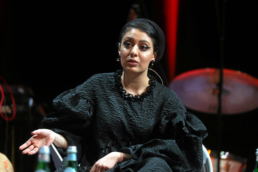 A photograph of Sumayya Vally who is the founder and principal architect of Counterspace
