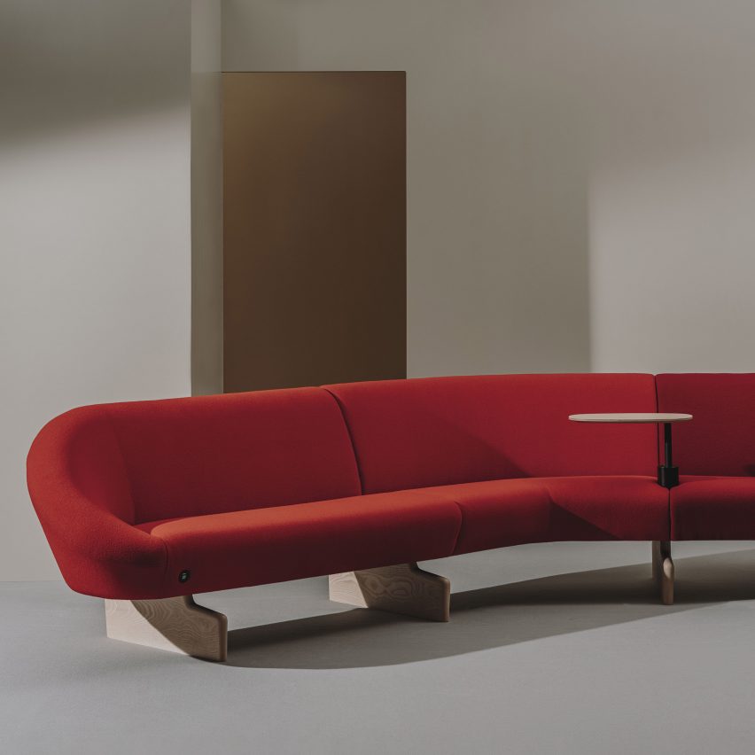 Sofá modular Giro Soft de Alfredo Häberli