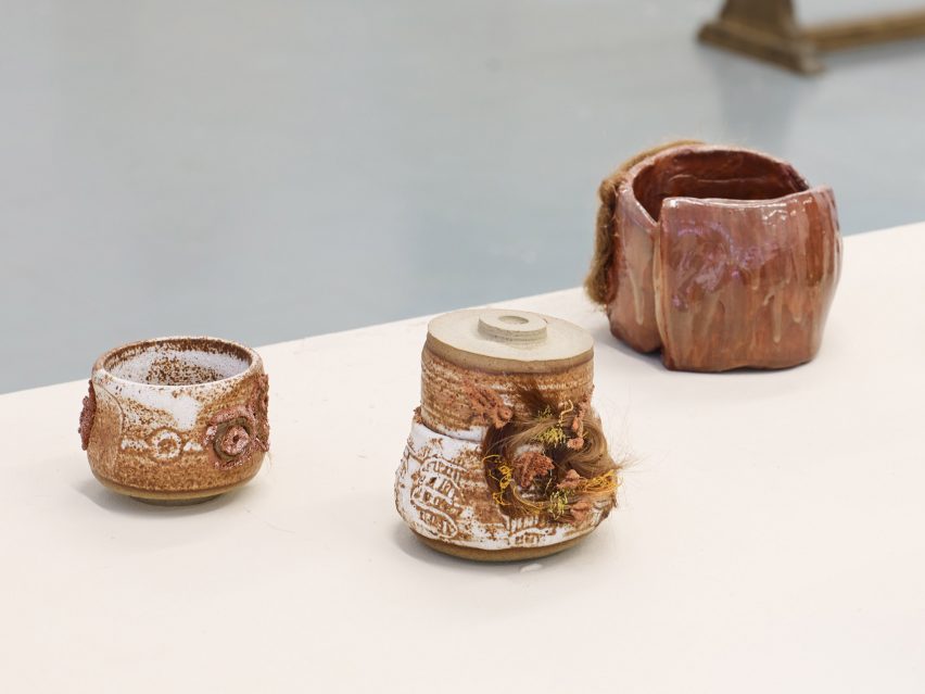 Anoushka Samms clay pots