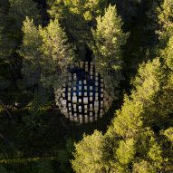 Biosphere treehouse at the Treehotel by BIG