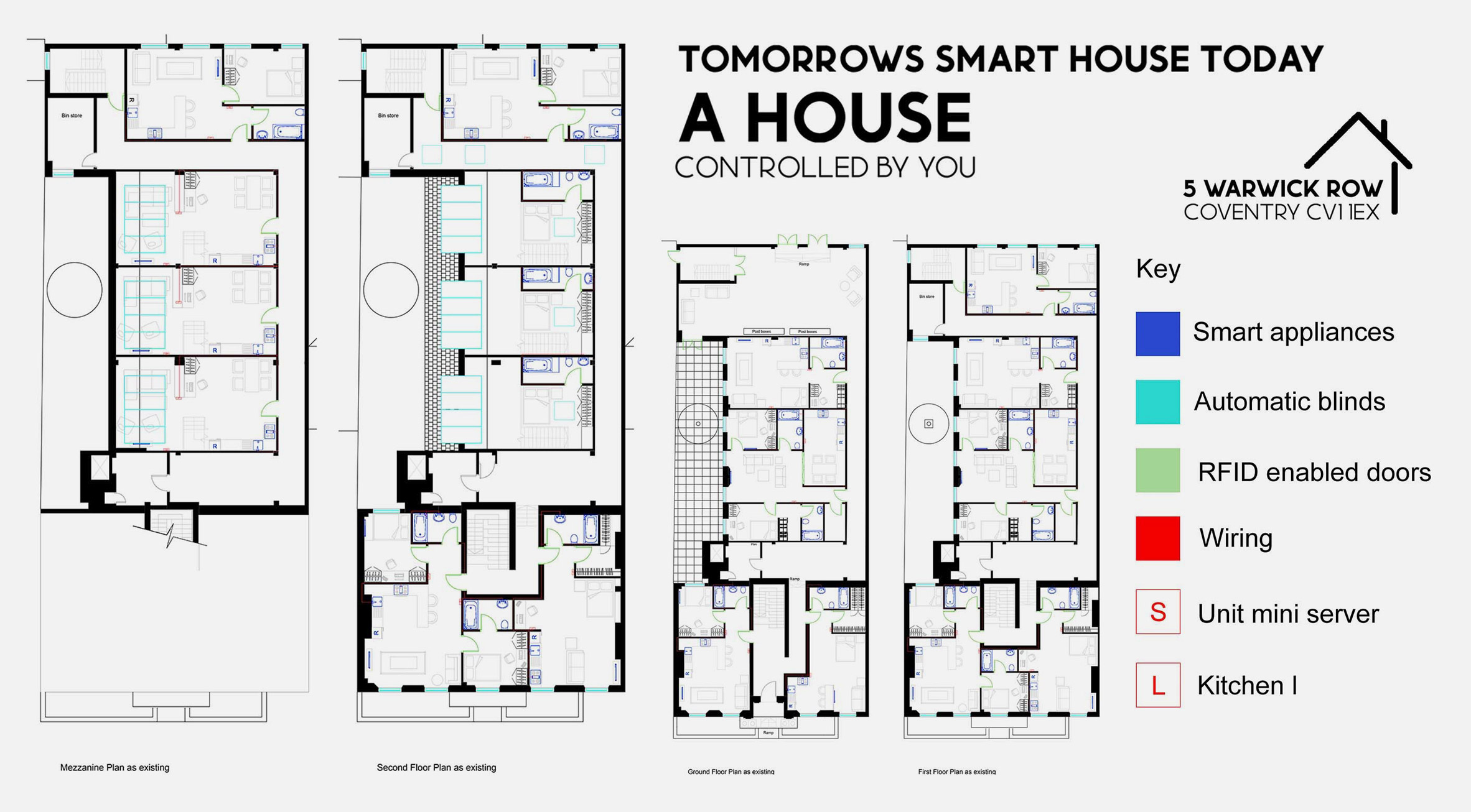 Birmingham City University interior architecture and design student project