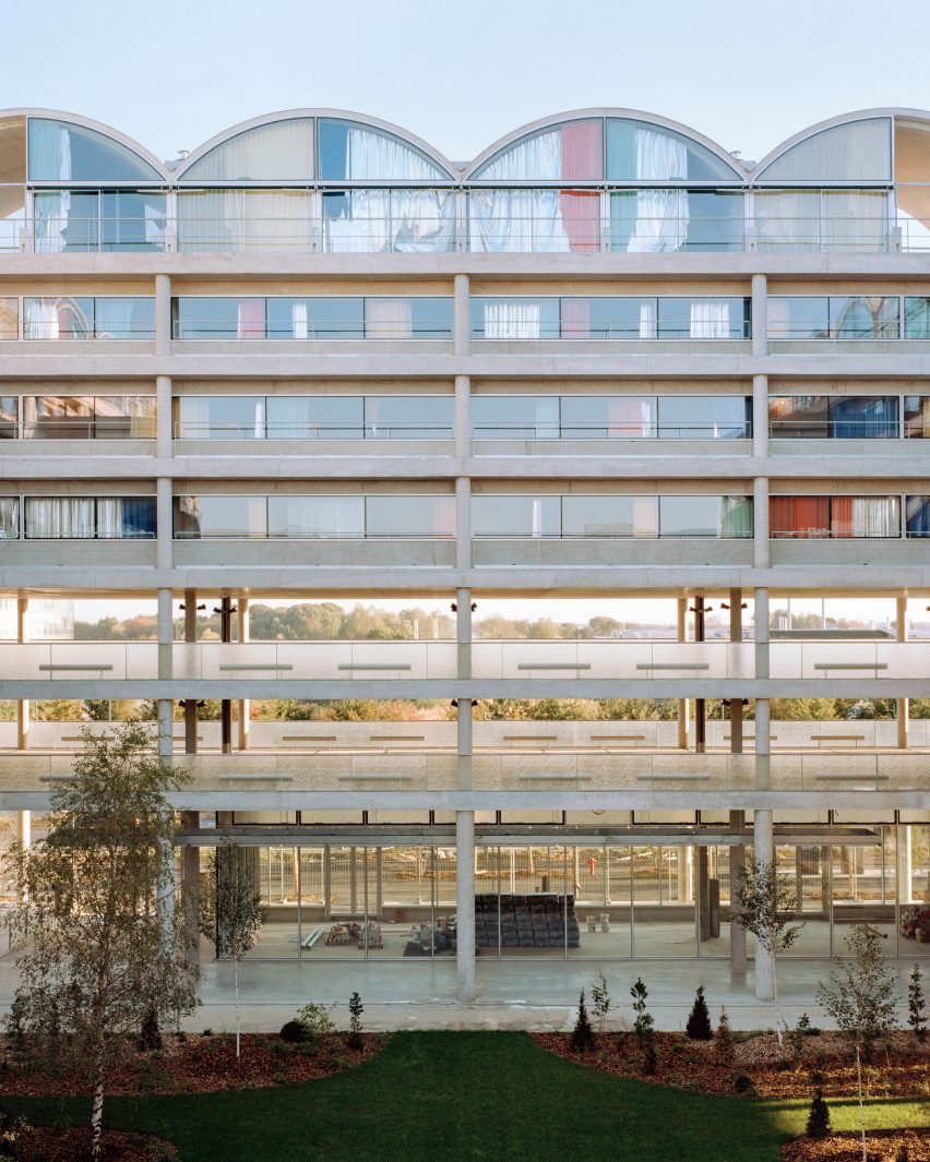 the Student Residence and Reversible Car Park 