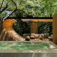 MCxA Group arranges Casa Mague in Mexico around existing trees