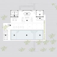 Ground floor plan of Coral Pavilion by cmDesign Atelier