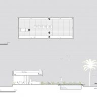 First floor plan of Coral Pavilion by cmDesign Atelier