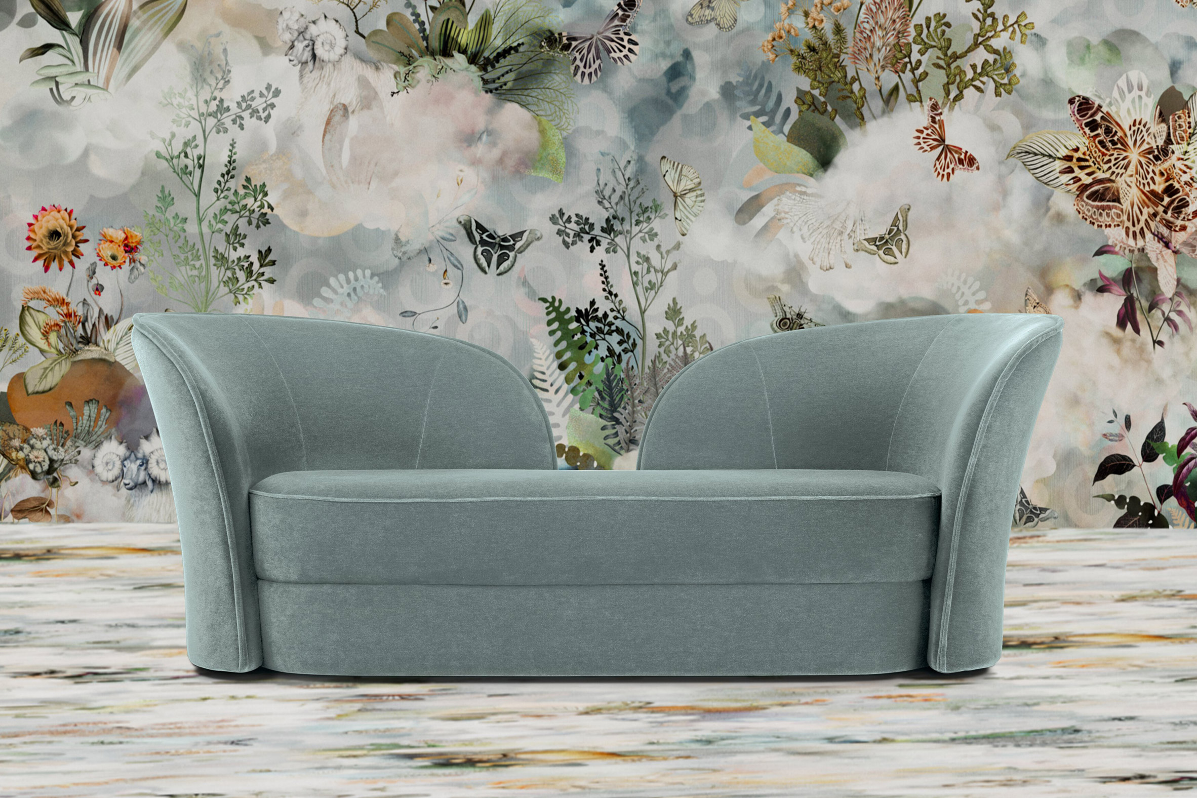Aldora sofa by Cristina Celestino for Moooi