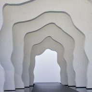 Daniel Arsham creates Divided Layers gateway at Milan design week
