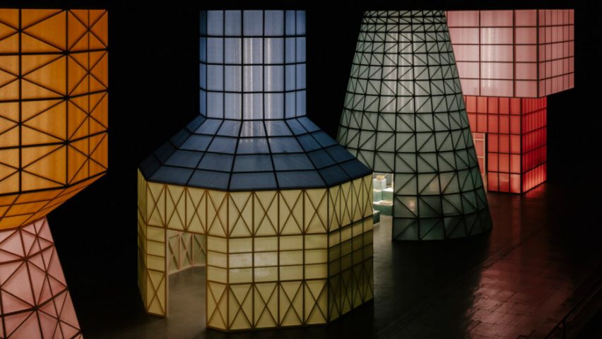 Hermès' installation at Milan design week