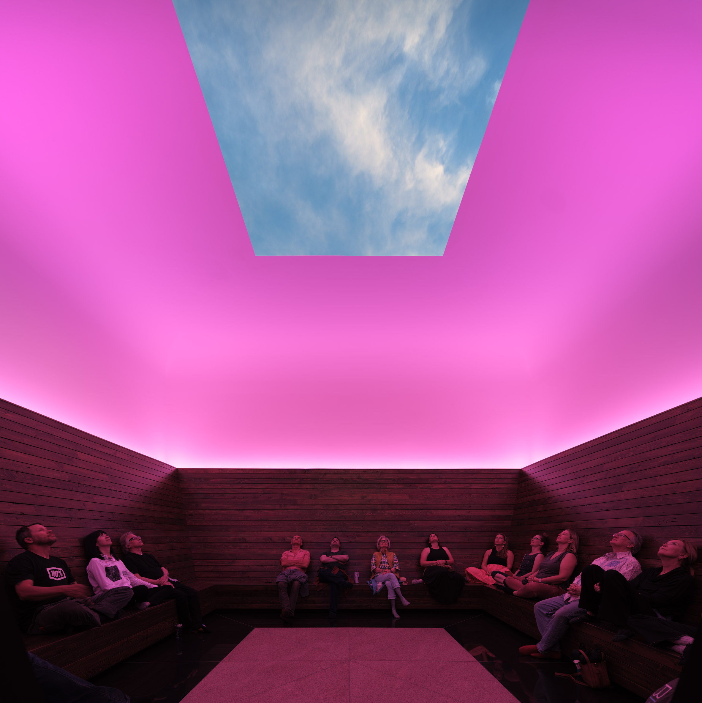 Skyspace chamber by James Turrell