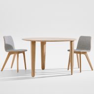 Kuyu Dine table by Formstelle for Zeitraum