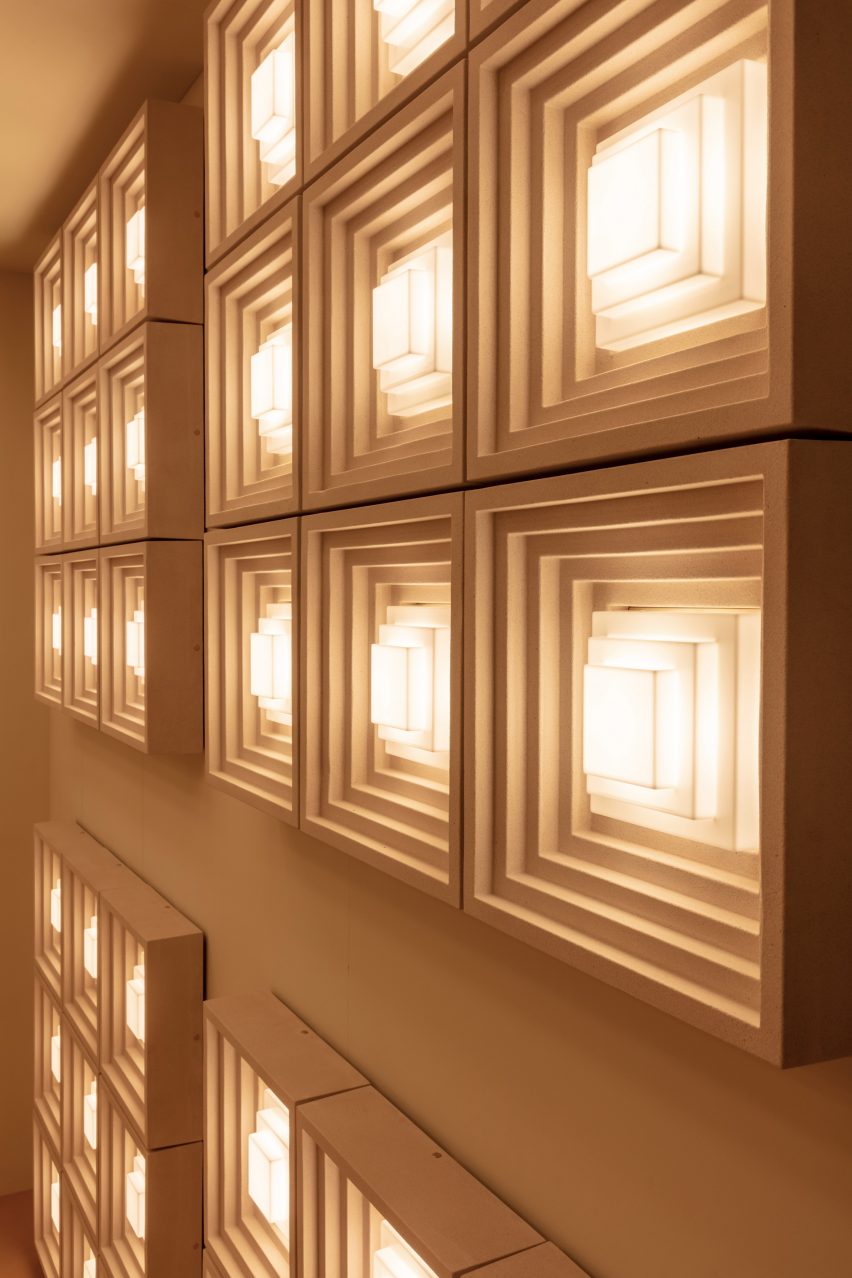 Pantheum light installation by Lee Broom