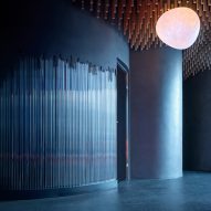Formafatal uses glass and light to denote treatment zones in Prague spa