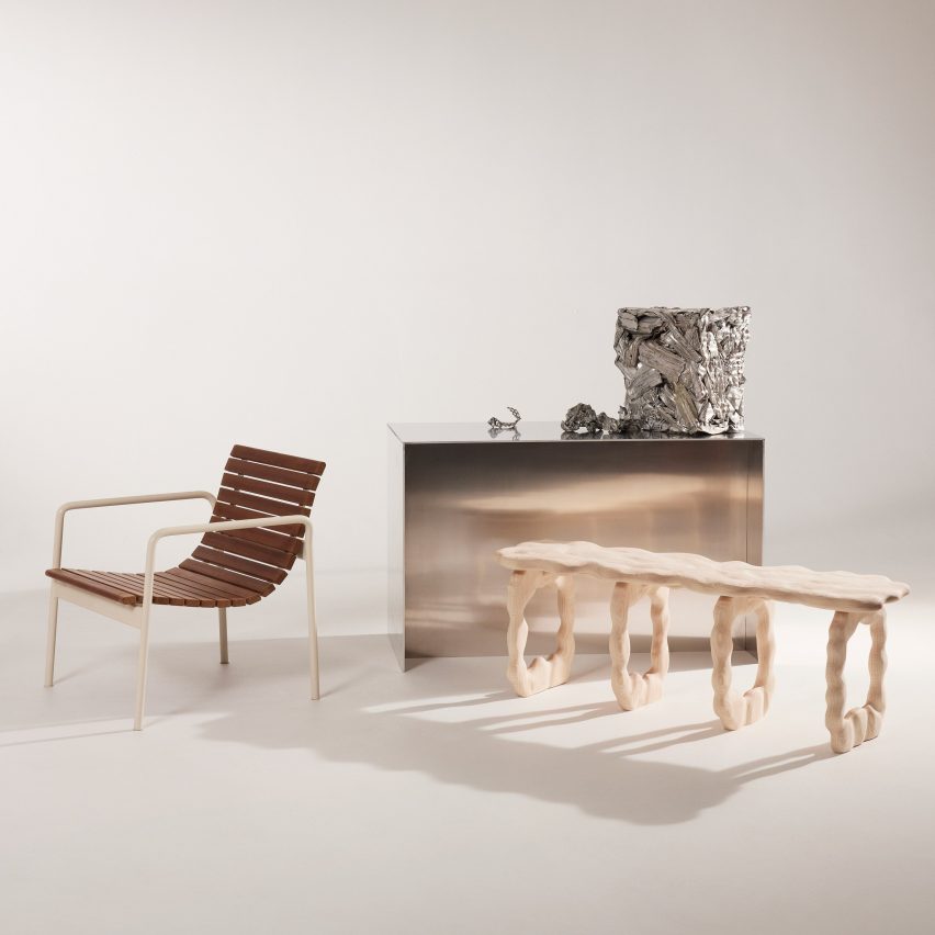 Vride Bench by Anna Maria Øfstedal Eng at Norwegian Presence with Vestre