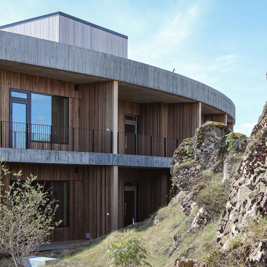 Wooden nursing home friendly to dementia in Iceland