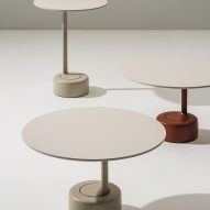 Oell side tables by Jean-Marie Massaud for Arper