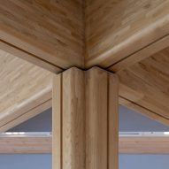 Timber structure by Foster + Partners