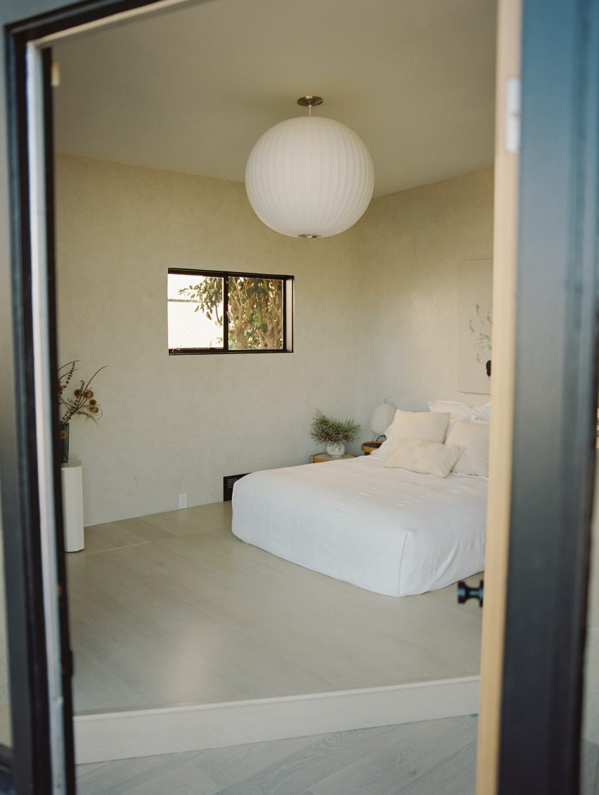 Bedroom at mid-century LA house