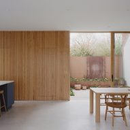 Interior of Pergola House by Will Gamble Architects