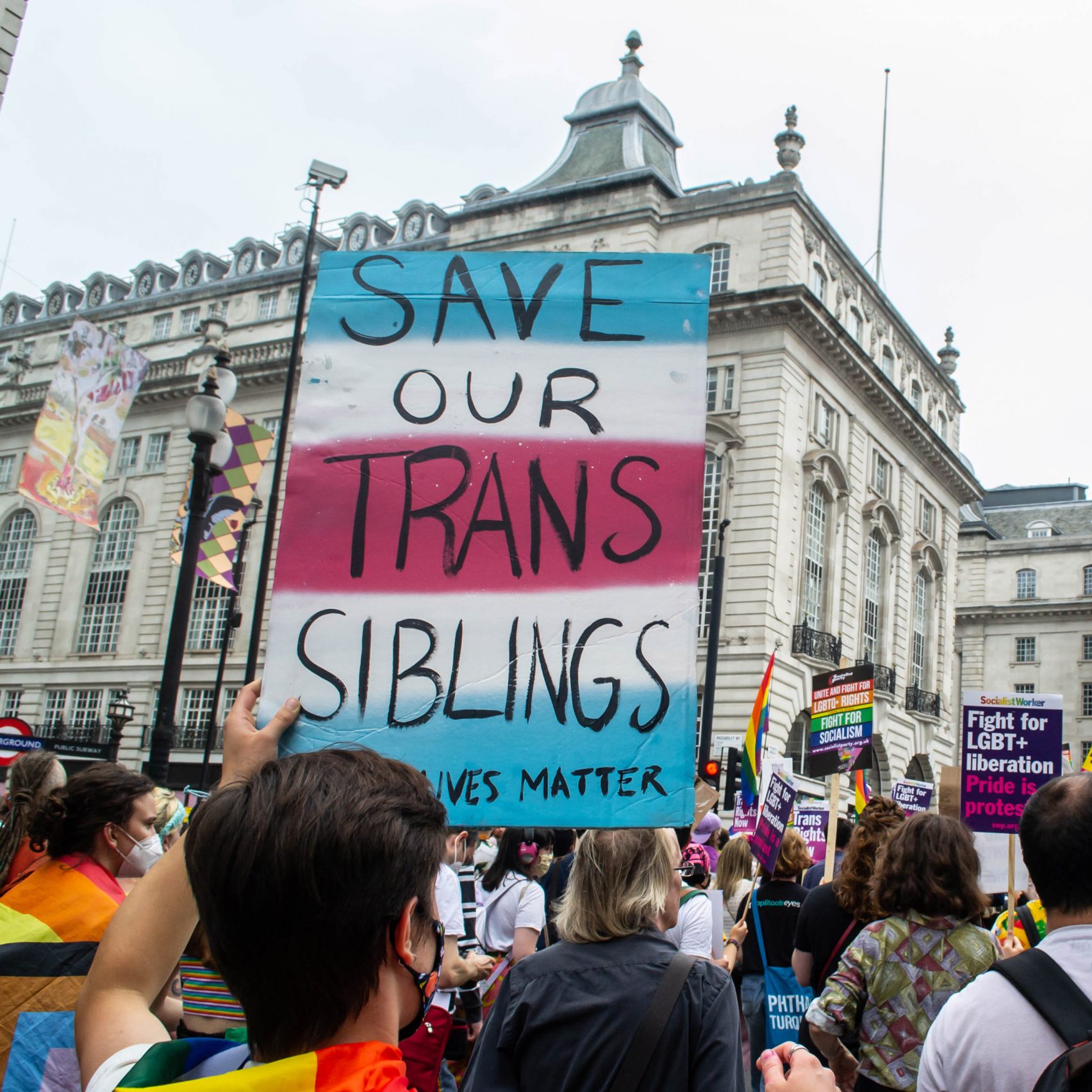 Pride march in London