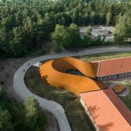 BIG "connects the past with the present" with Corten extension to Refugee Museum of Denmark