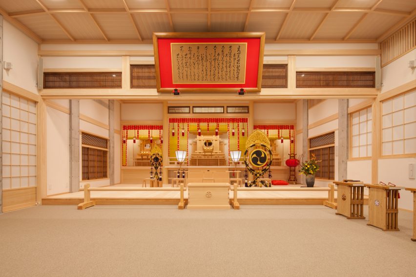 Shrine in Shinagawa Branch Temple