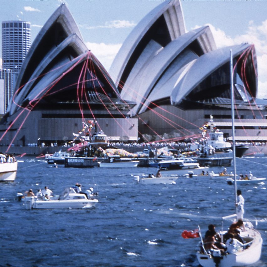 Sydney Opera House being opened by the Queen