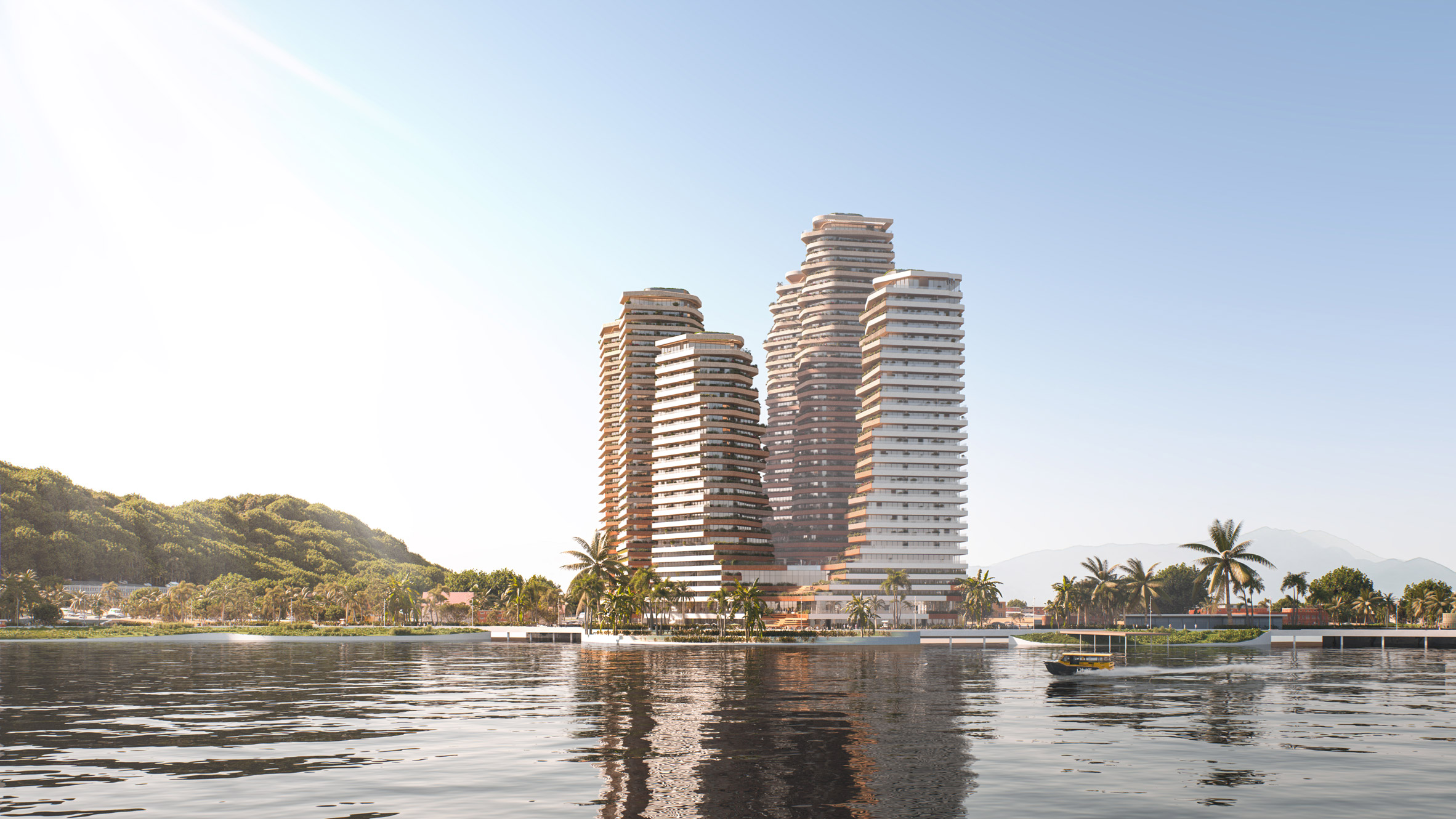 Solar-powered skyscraper cluster to be MVRDV's first South 