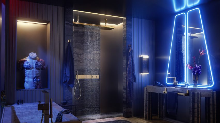 Axor Distinctive bathroom concept by Tristan Auer