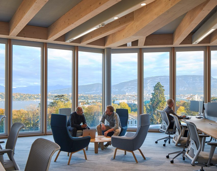 Office for United Nations on Lake Geneva by SOM and Burckhardt+Partner