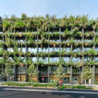 Plant-covered Villa M by Triptyque and Philippe Starck "brings nature back to the city"