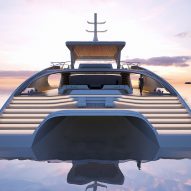 Oneiric solar-panel-covered yacht by Zaha Hadid Architects