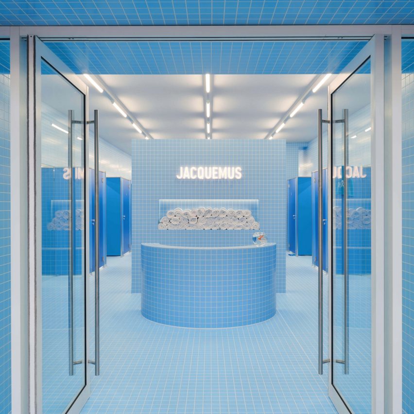 An Interactive Spatial Design and Scenography for Jacquemus at Selfridges by Random Studio.