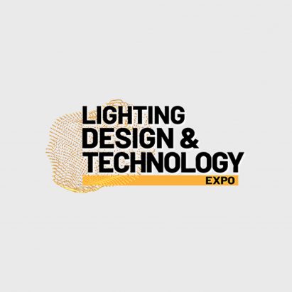 A photograph of the Lighting Design and Technology Expo logo